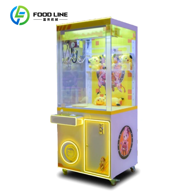 Creative Entertainment Prize Machine With Custom Branding Service and Modern Exterior Design Claw Machine