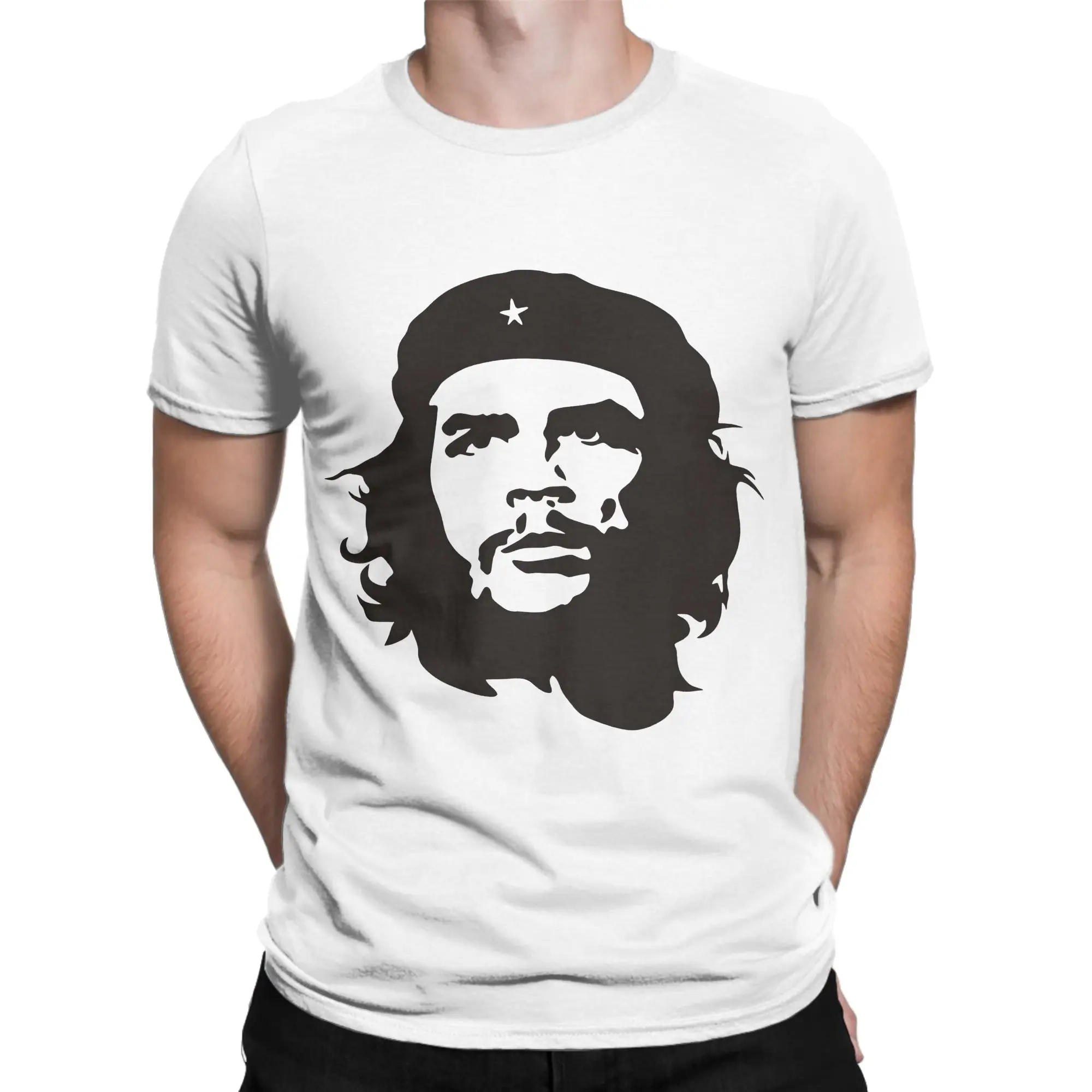 Che Guevara  T-Shirt Summer  Hip Hop T Shirts Men 100 Cotton Round Neck 4XL 5XL 6XL Clothes Short-Sleeve Vintage Tshirt