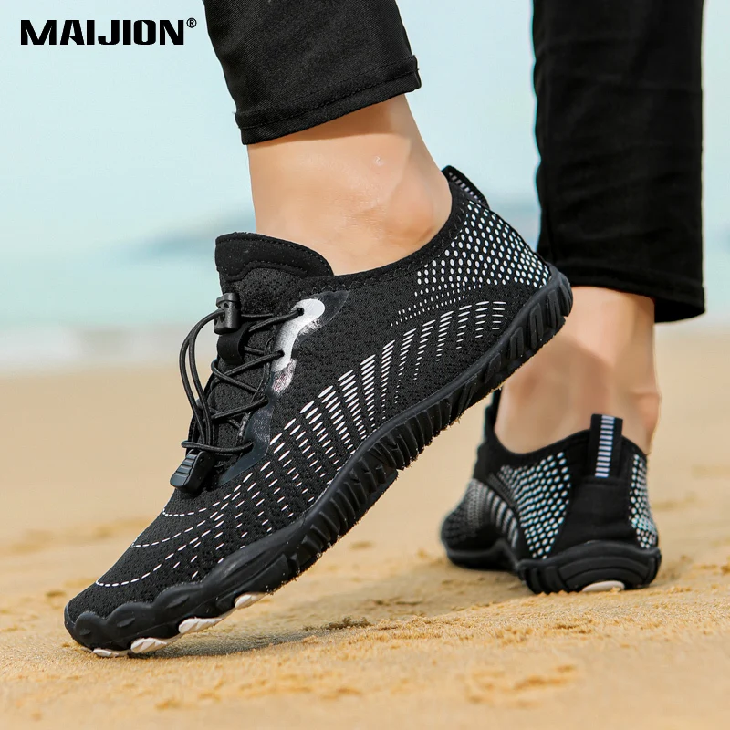 

Women Water Sport Shoes Breathable Beach Pool Swimming Aqua Shoes Non-slip Barefoot Men Outdoor Wading Shoes for Surfing Fishing