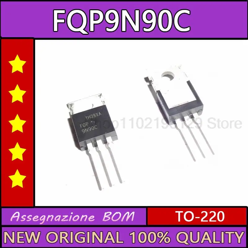 10PCS FQP9N90C brand new imported 9n90c