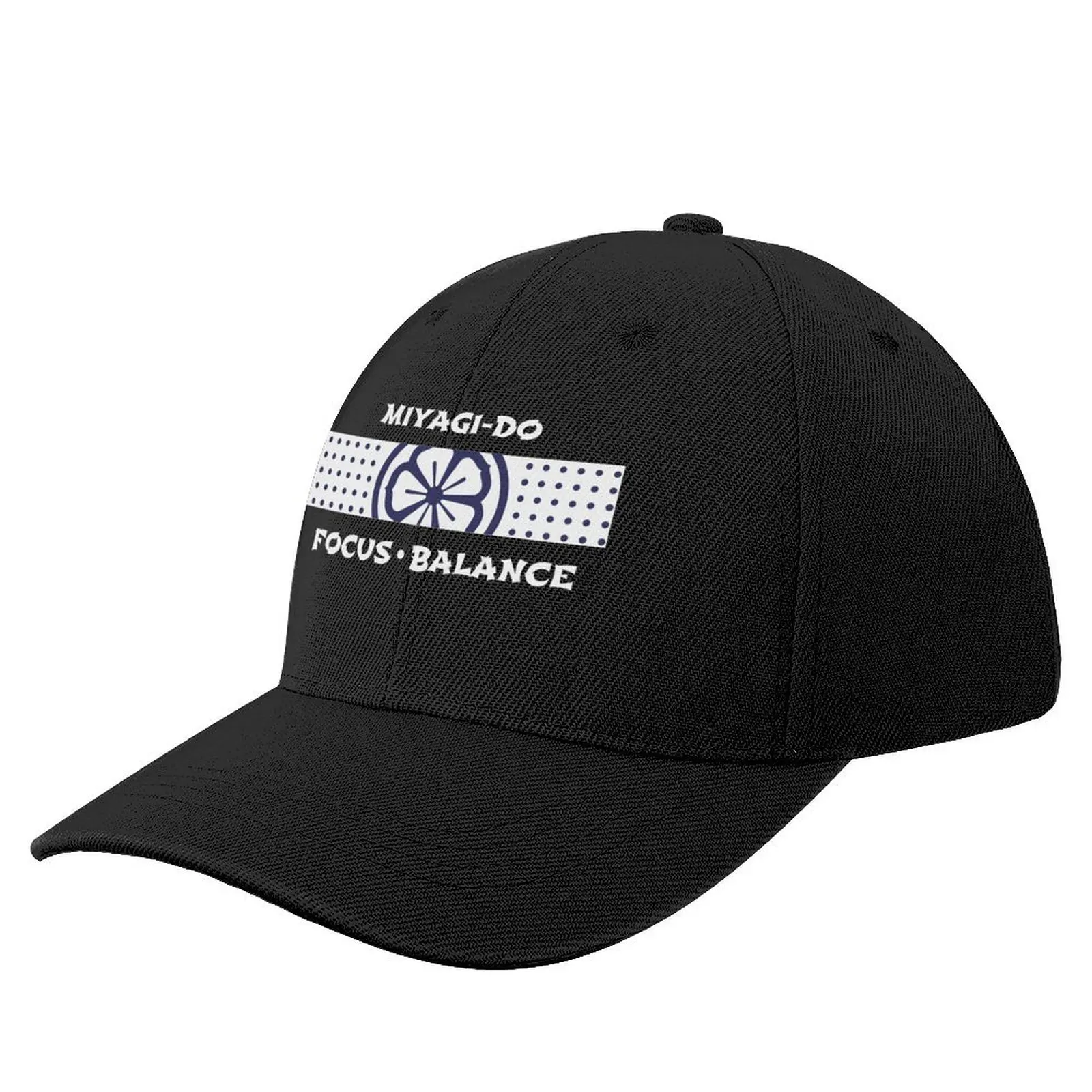 Miyagi Karate is for defense only dark shirt Baseball Cap Gentleman Hat funny hat birthday Women's Hats Men's