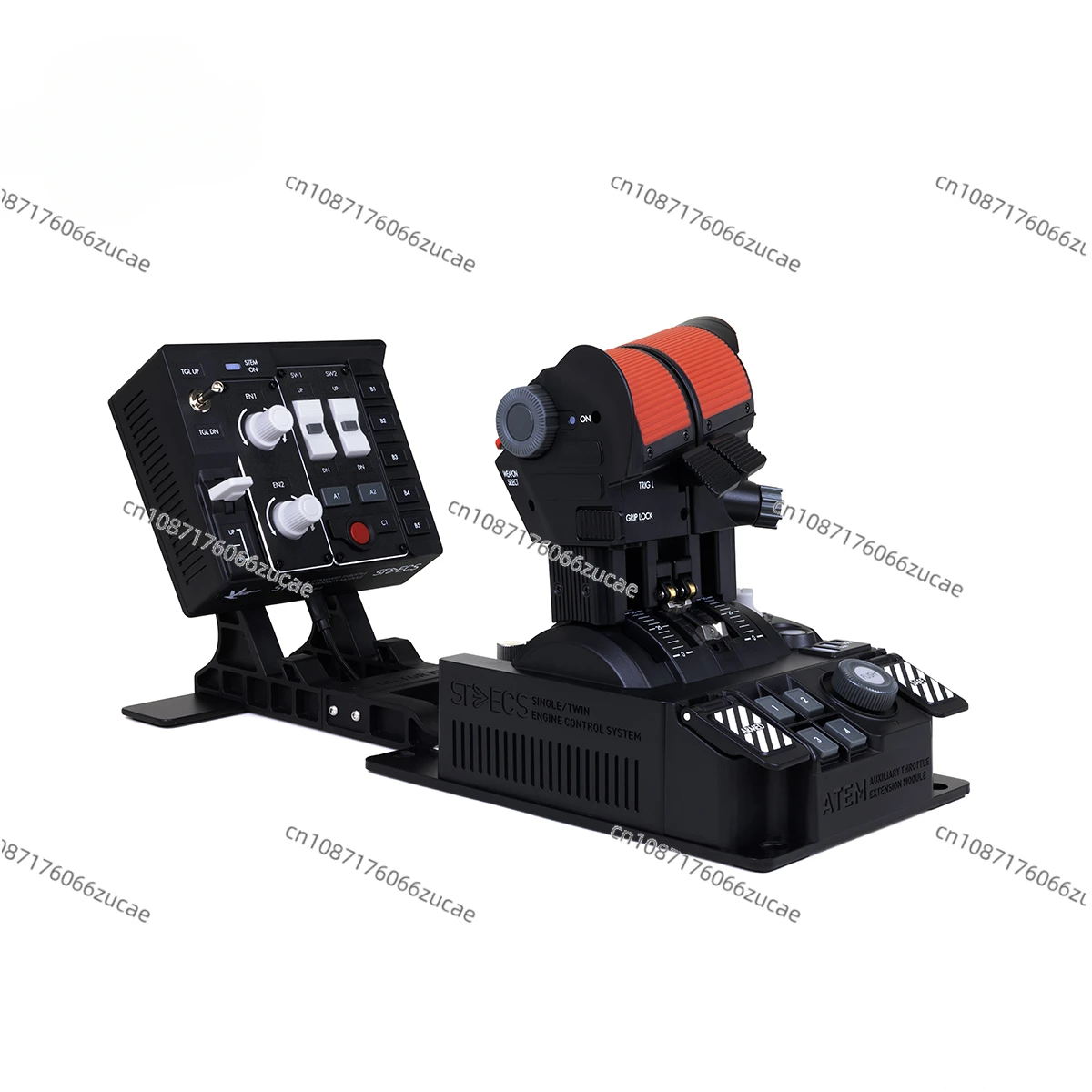 VKB Throttle STECS MAX Top with Dcs F16 F18 Microsoft Flight Simulation, Lift Card Position