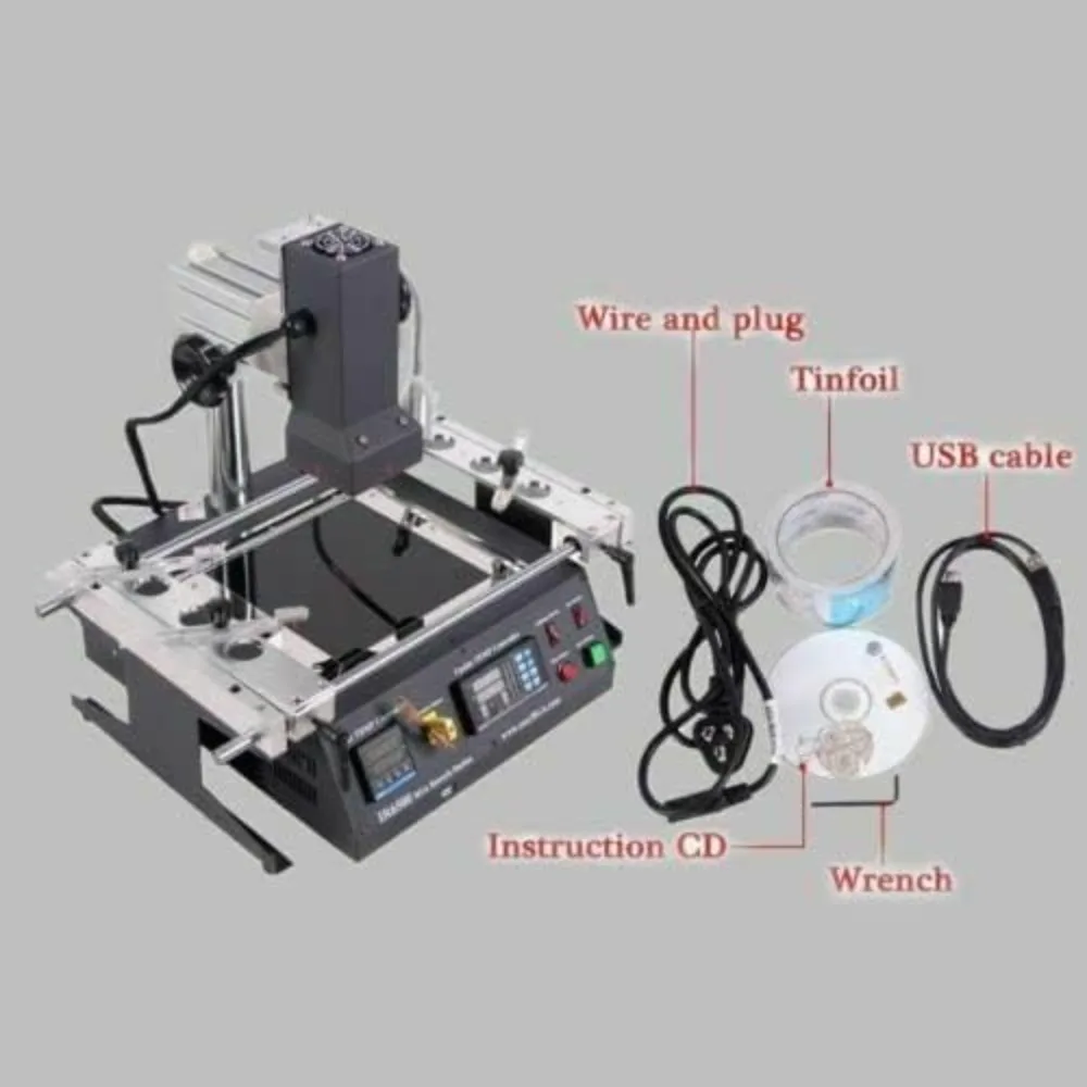 IR6500 BGA Rework Station Reflow Reballing Machine For BGA PBGA CSP multi-layer substrates EMI IR6500 Soldering Stations