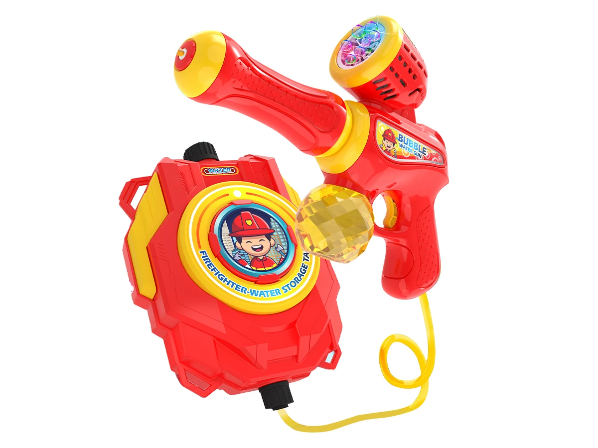 Kinderrugzak Bubble Machine Waterpistool - Uittrekbaar strandspeelgoed, grote capaciteit, leuk voor jongens en meisjes, vanaf 3 jaar