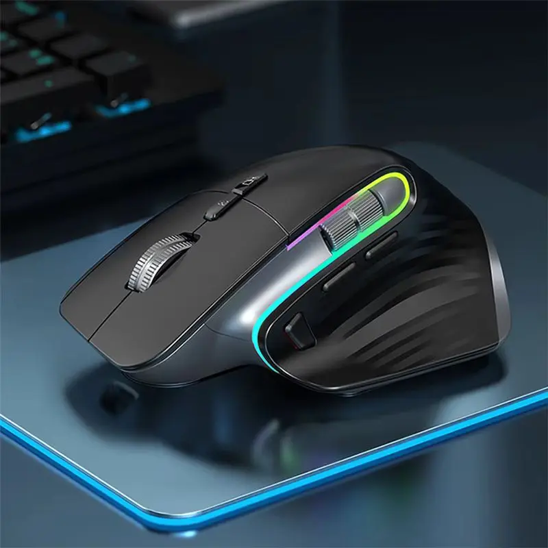 NEW VICTSING M1 Tri-Mode 2.4G Bluetooth Gaming Mouse Like Master3s Portable Optical Ergonomics rechargeable Right Hand Laptop