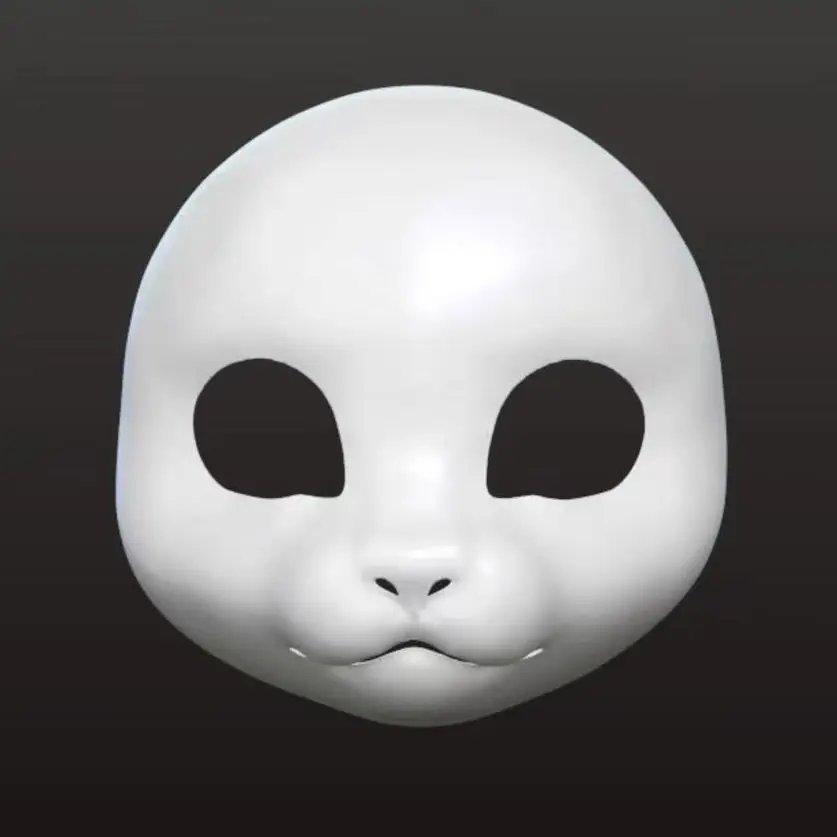 

Base Mask Realistic Semi Realistic Feline head mask Skull Animal Costume Skull Cosplay DIY Accessories Fursuit Anime Props