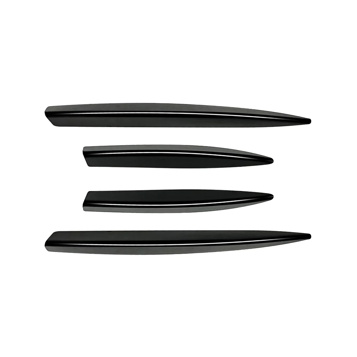 Glossy Black Front Lip Front Grille Trim for A Class W177 A180 2023+ 2018+ Car Spoiler