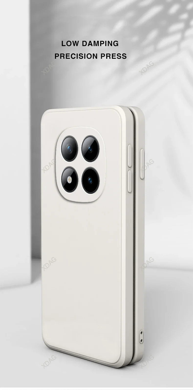 Luxuriöse Original-Handyhülle für Xiaomi Redmi Note 15 Pro Plus Pro+ Note15 15Pro 5G Flüssiges Silikon Weiche Einfache Rückseiten-Abdeckung Funda – Detail 5
