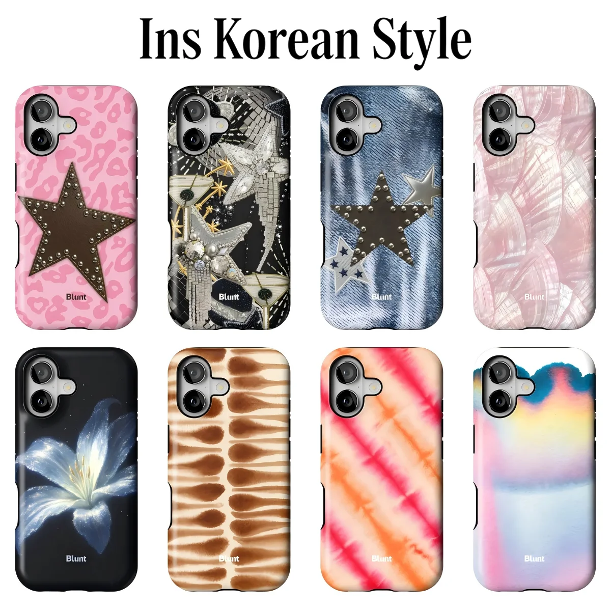 Luxury Clmj Star Leopard Phone Case for Samsung Galaxy S23 S24 S25 S26 FE Plus Ultra Edge 4G 5G Luxury Double-layer Back Cover