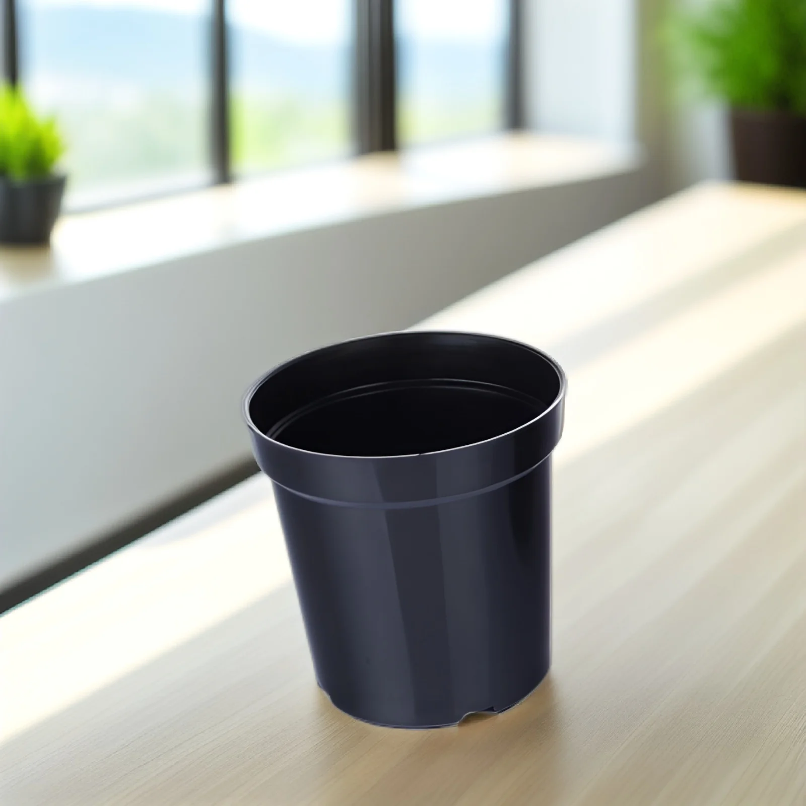 

20pcs Plastic Flower Pots Thicken Design Durable Lightweight Garden Plant Nursery Containers For Outdoor Indoor Plants