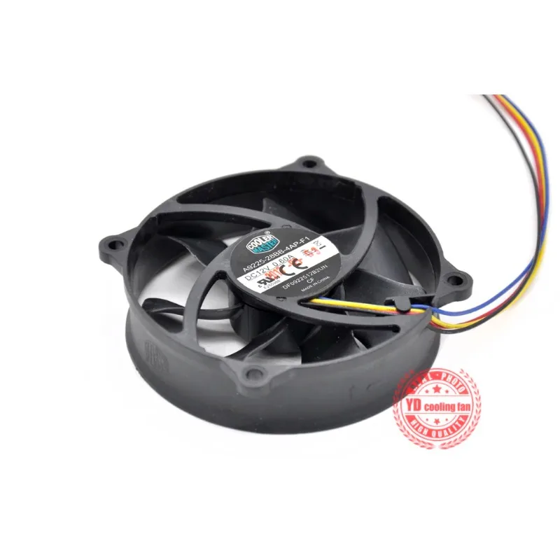 JFG for  cooler master A9225-28BB-4AP-F1 9025 9225 9cm 12V 0.60A cooling fan
