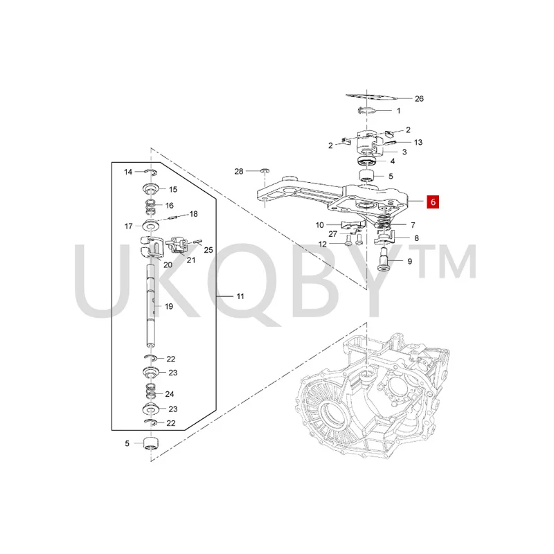 9071705 Suitable for 10 Ch ev ro le t Sa il mo de ls Self wave shift lever cover, gearbox shift mechanism, shift shaft cover