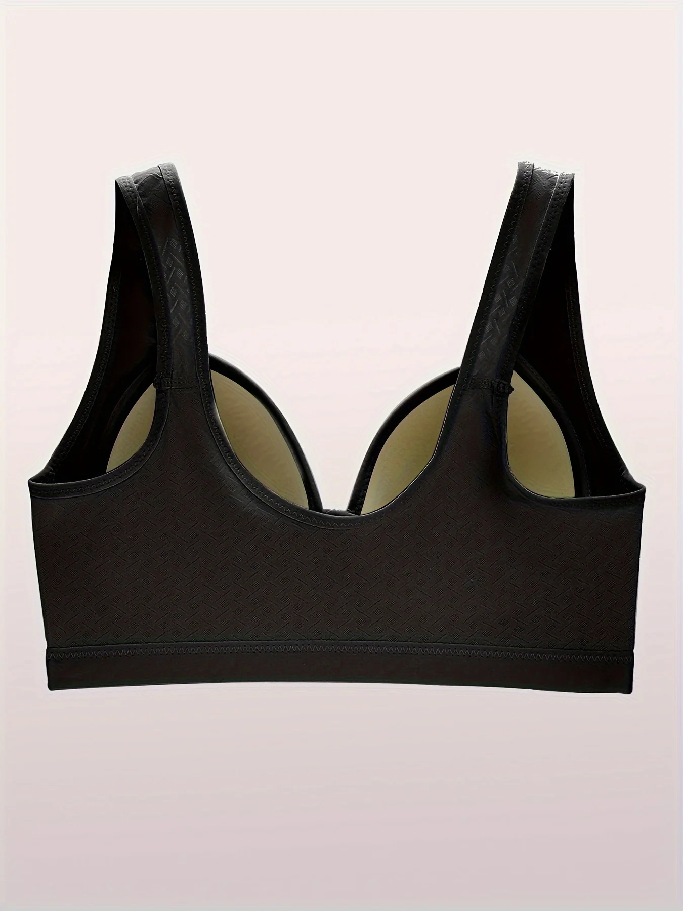 Front Button Bra, Comfy & Breathable Full Cover Bralette@T36