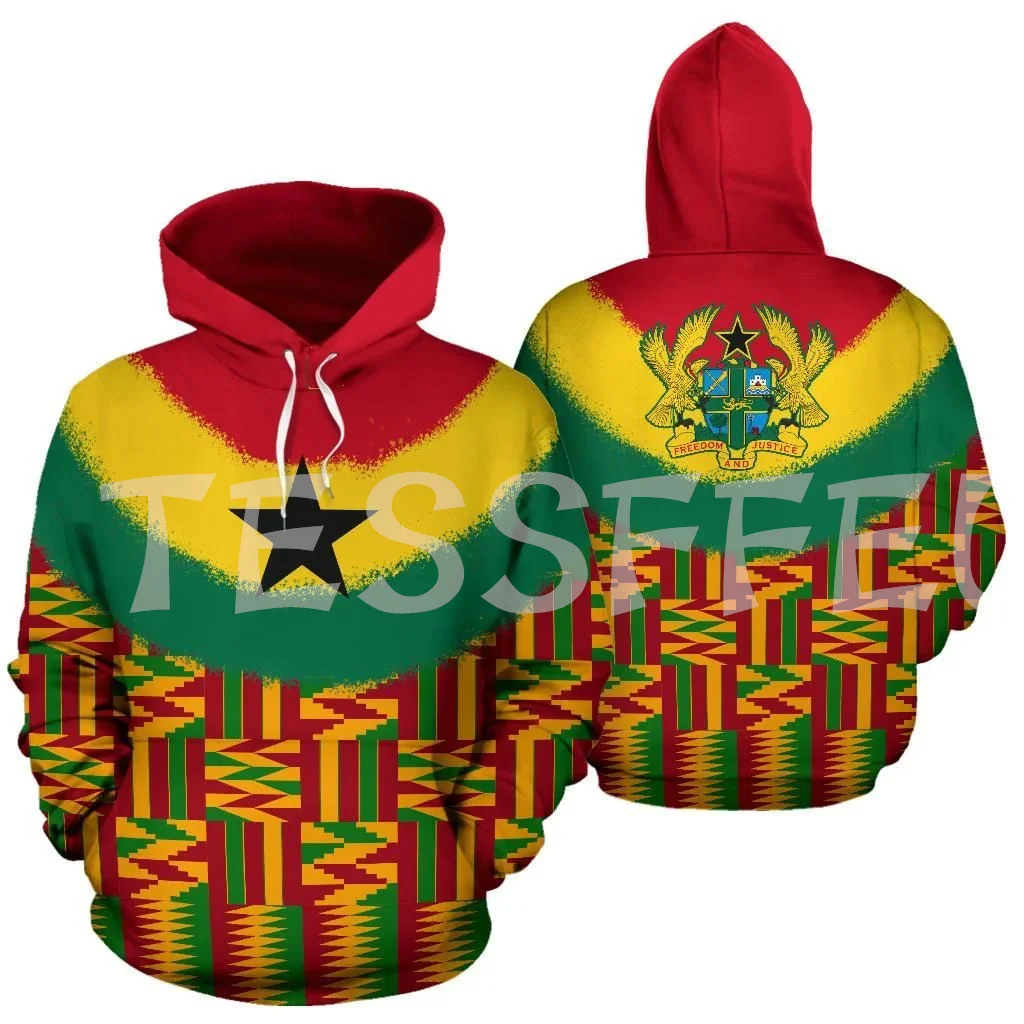 

NewFashion Africa Country Kente Ghana Tattoo Retro Culture Vintage Tracksuit 3DPrint Harajuku Casual Pullover Jacket Hoodies X17