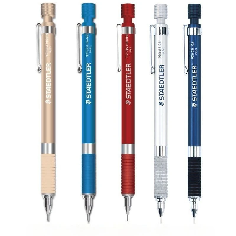 

German STAEDTLER Metal Rod Automatic Pencil Limited Edition Professional Sketching Pen Mechanical Pencil School Student Art Tool