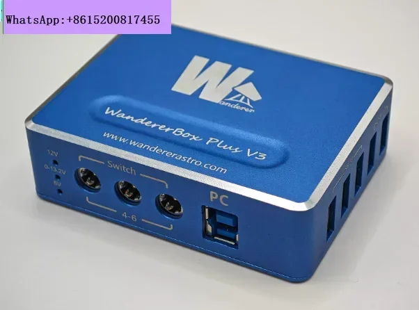 WandererBox PLUS V3 astro USB+DC powerbox ASCOM compatible