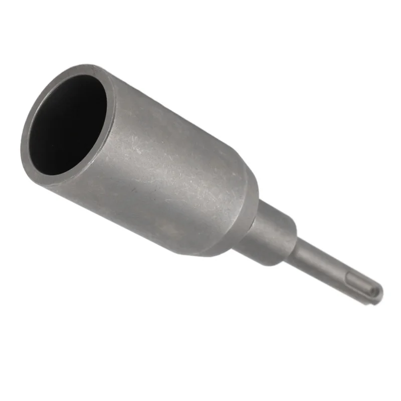 Forged Steel Grounding Rod Driver Heavy Duty T Post Ground Rod Driver For Hammer Drill 30mm