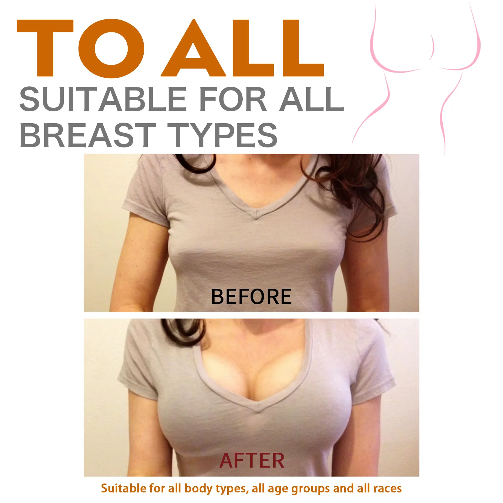 Breast Enlargement Patch Boobs Growth Up Enhancer Improve Sagging Promotes Lifting Firming Sexy Increase Chest Size Massage Care