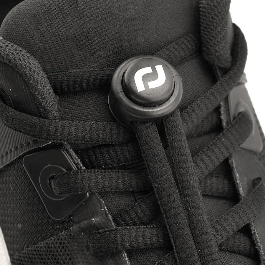 Fechaduras de cabo resistentes com design de furo duplo para fixação segura de cordões sem cadarços de gravata Mochilas de equipamentos ao ar livre e