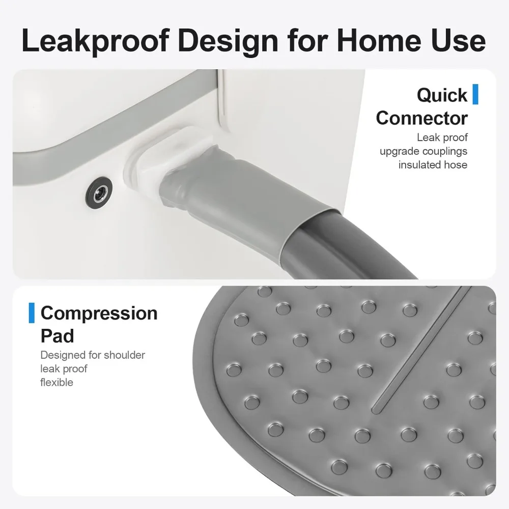 ترقية جديدة - آلة صنع الثلج لاستعادة الكتف بعد الجراحة، مؤقت 9 كوارت، آلة العلاج البارد ذات الكفة الدوارة - شعبية #2