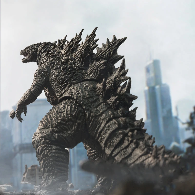 [متوفر] سلسلة HIYA الأساسية الرائعة GODZILLA VS KONG Godzill نسخة محدثة 2021 شخصية الحركة، مجموعة نموذج هدية للبالغين
