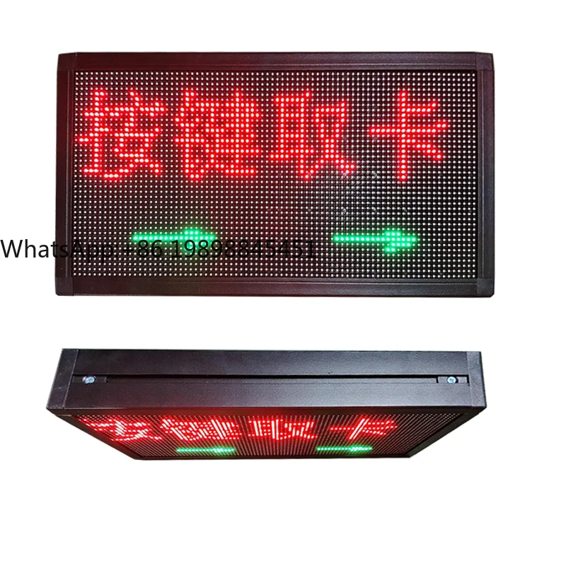 WiFi Program Welcome to the Board 12.6x6.3inch App Editing Content Multi-Language Display Text Billboard Open Store Sign