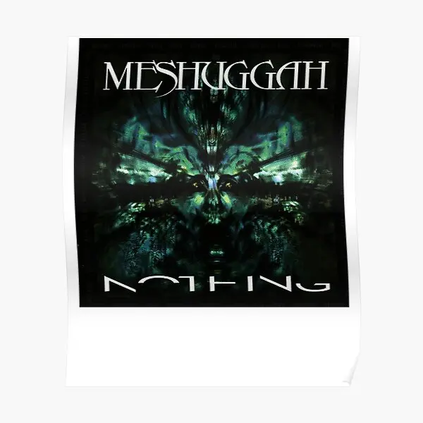 Плакат ничто месхуга, картина для комнаты, настенная роспись, современная картина, Забавный принт, украшение, Декор для дома, искусство на стену, Винтаж, без рамки