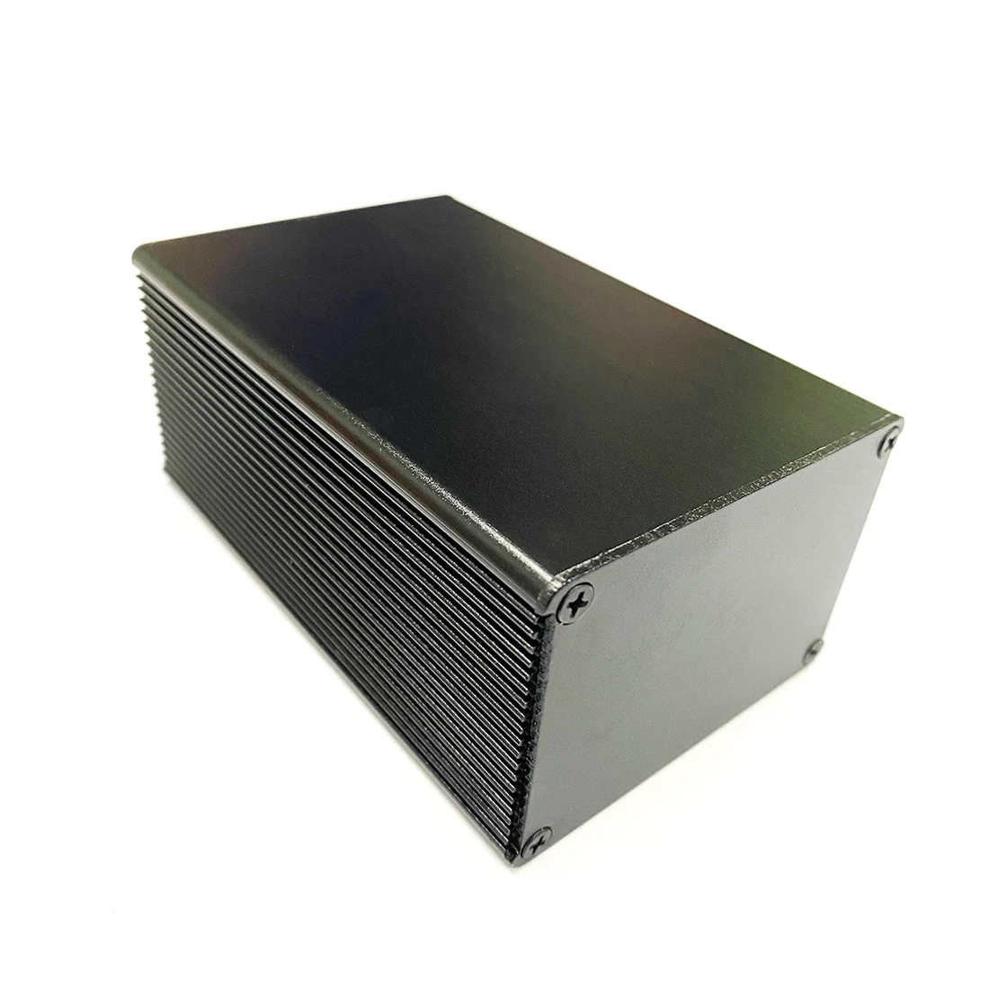 

Aluminum Alloy Instrument Shell Electric Enclosure Box DIY 66*46*100mm Black Panel NEW