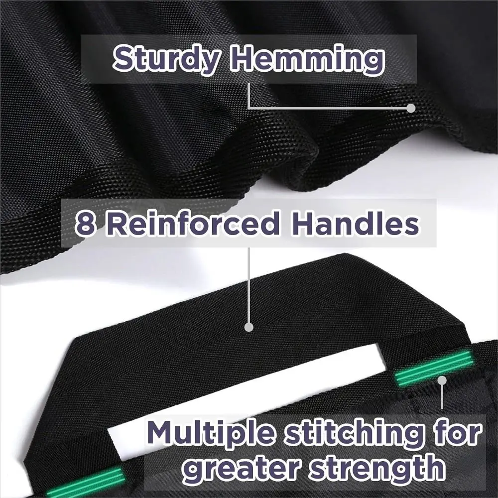 재사용 가능한 플립 오버 케어 패드 강화된 손잡이 방수 노인 회전 케어 패드 내구성 있는 나일론 직물 대용량