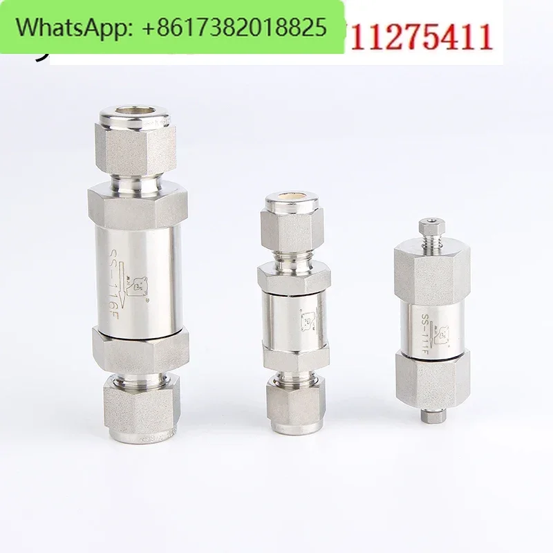 316  check valve ferrule  check valve straight-through check valve ferrule joint