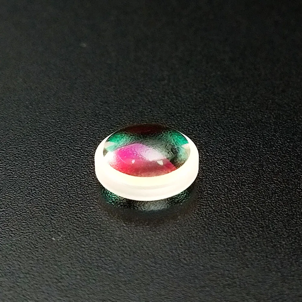 

10PCS glass lenses biconvex magnifying glass with 5mm focal length film