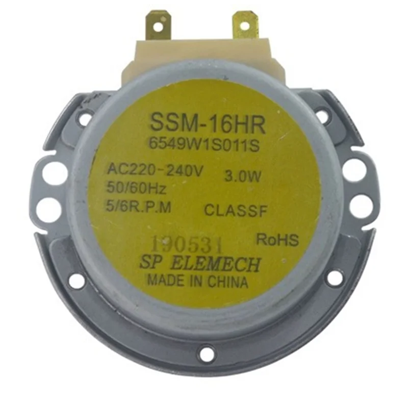 ABBZ-For Microwave Oven Replacement Parts- Turntable Motor 220V SSM-16HR Model Code 6549W1S011S
