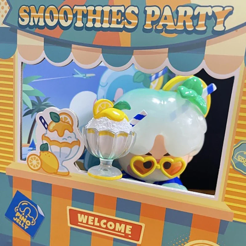 

PINO JELLY Smoothie Party Series Original Toys Doll Cute Anime Figure Desktop Ornaments Collection Girls Gift