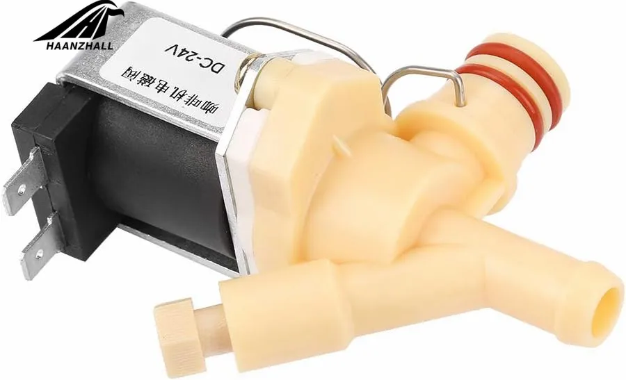 Suitable for Automatic Coffee Machine Solenoid Valve DC24V Pressure-Free Outlet Solenoid Valve Coffee Machine Control Valve
