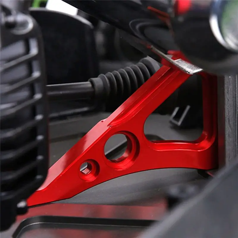 

Component For 1/5 Rc Car Losi 5Ive T Rofun Rovan LT KingmotorX2 Truck Spare Parts,Front and Rear Support Bracket Kit,Red