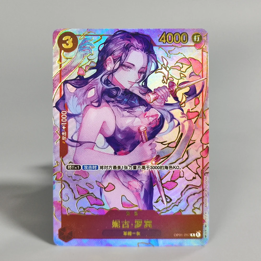 

One Piece TCG OPCG 2024 ONE PIECE CHI. Набор NICO ROBIN к 1-летию (OP01-017): Коллекционные аниме-карточки с текстурным тиснением, игрушка