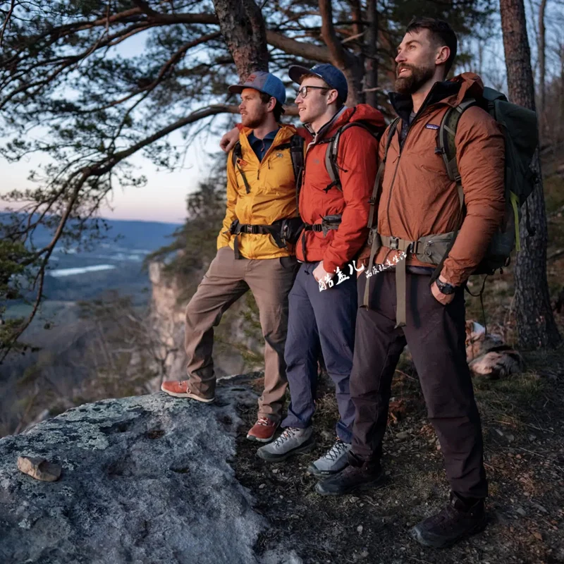 

Men's Winter Thiened Fce Lined Straight Leg Casual Trousers Breathable Polyester Fiber Comfortable Outdoor Pants