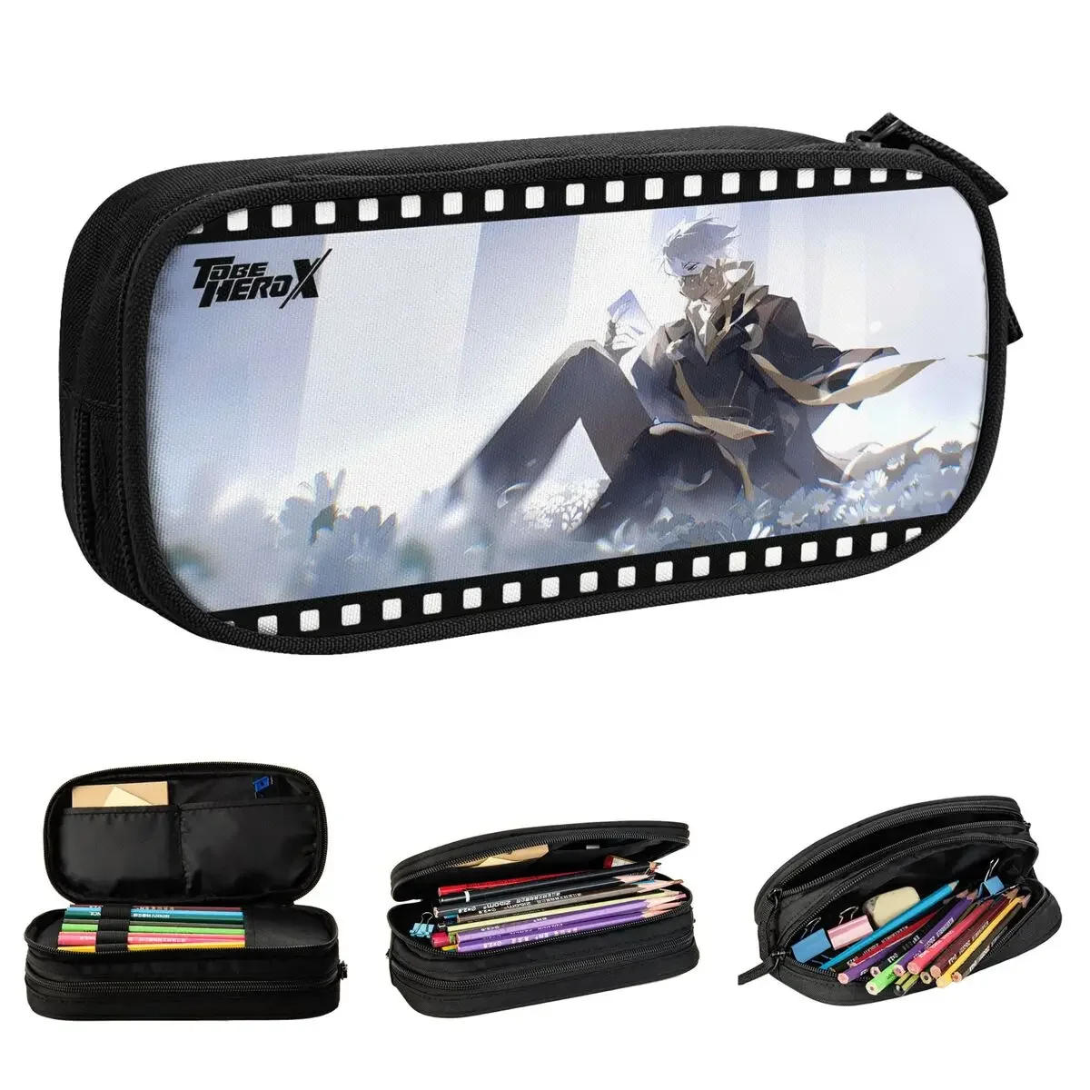 Lovely To Be Hero X Anime Pencil Case Pencil Box Pen Box for Student Big Capacity Bags Students School Gifts Stationery
