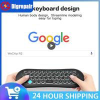 Wechip R2 2.4G Wireless Air Mouse Keyboard Motion Sense Backlight Air Mouse Touchpad Remote Control Keyboard for Android TV Box