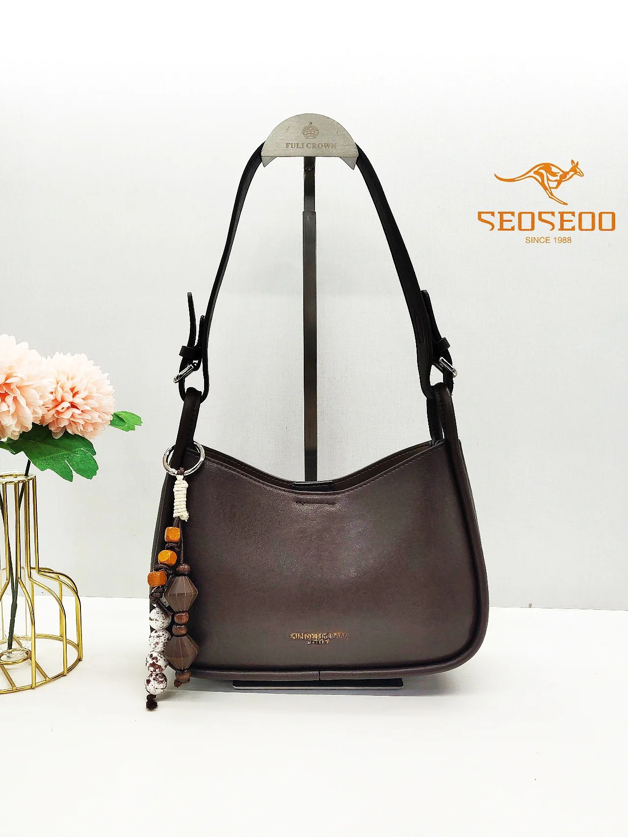 

Ele Women's Single oulder Bag Underarm Simple Sli Soft PU Leather Square Bag for Daily Use SEOSEOO 2025 New Model