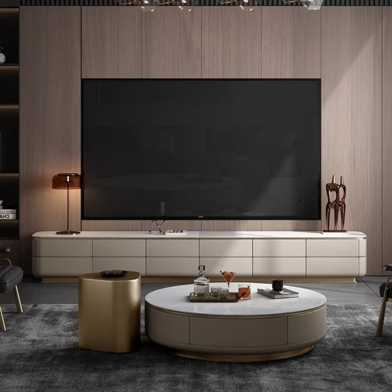 

Minimalist Center Tv Stands Entertainment Luxury Monitor Storage Tv Table Floor Living Room Muebles Para Tv Replica Furniture