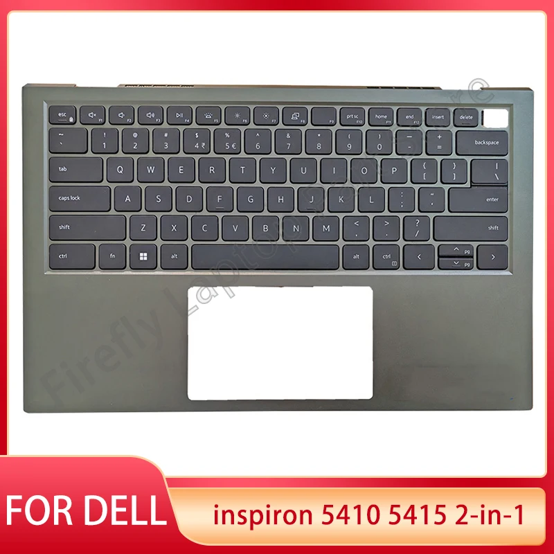 

New For DELL inspiron 5410 5415 2-in Laptop US English keyboard with Palmrest 0VJ2PX 04GR69