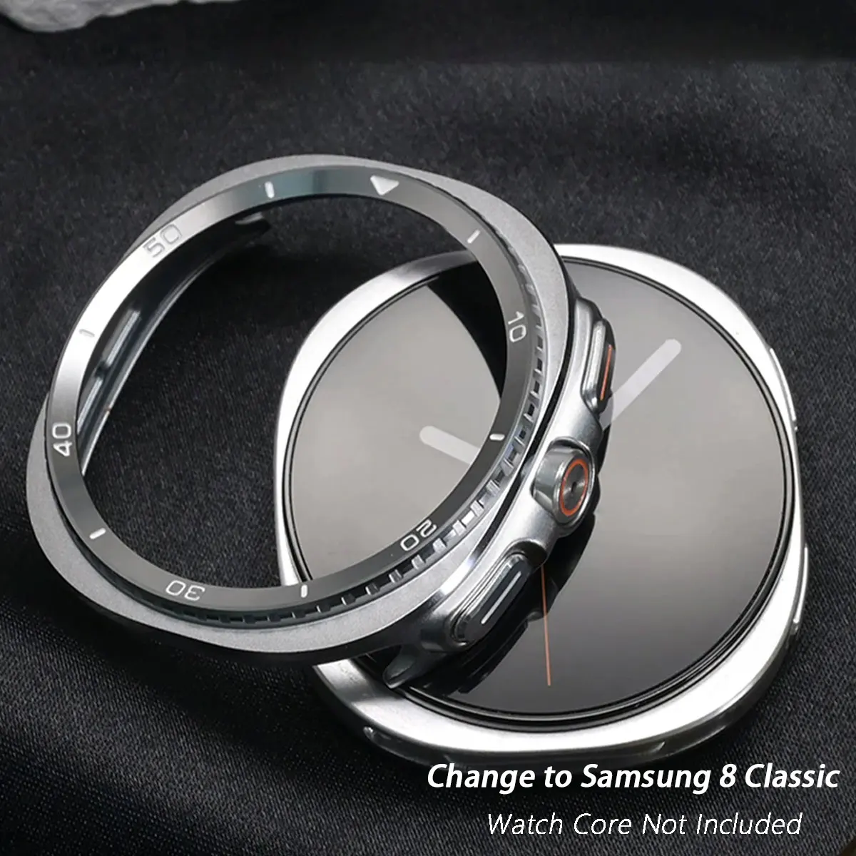 Wechsel zum 8 Classic Aluminiumlegierungsgehäuse für Samsung Galaxy Watch 8 44mm 40mm