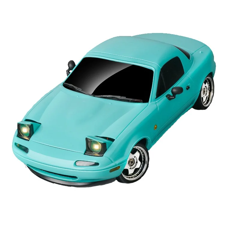 New product LD1804 rear-drive MX5(NA) model 1/18 RC remote control car electric toy with flip lamp and drift car.