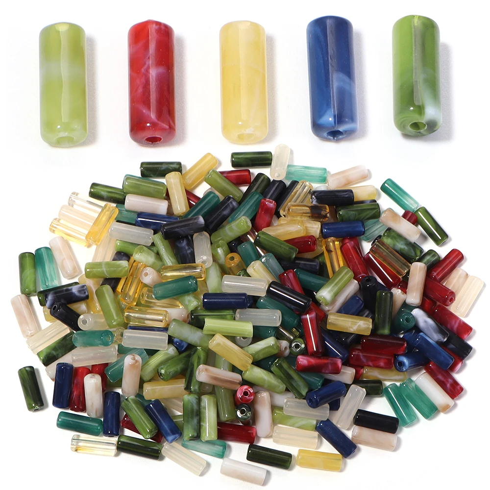 100pcs 5x13mm Imitation Jade S - Jewelry Making Stones ulasan dan harga