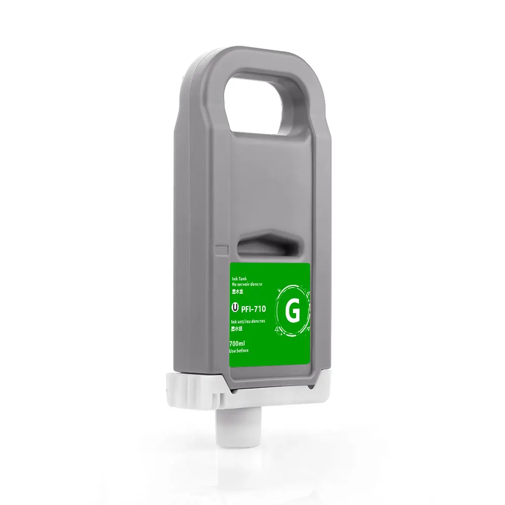 PFI 710 Premium متوافق مع خرطوشة الحبر مع الصباغ للحبر لطابعات Canon TX2000 TX3000 TX4000