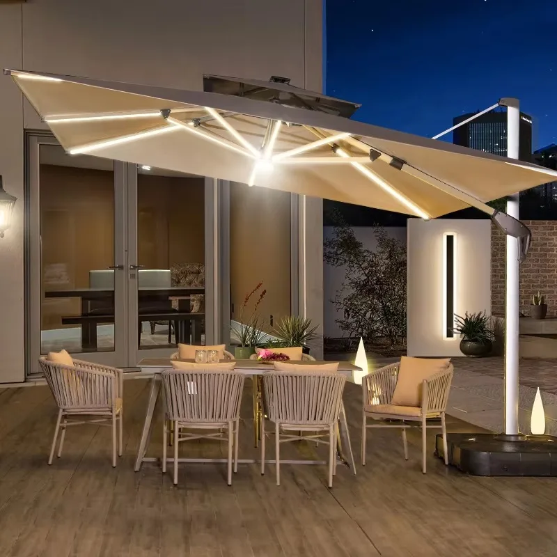 

Уличная мебель, патио, сад, отель, двор, зонт, консольный зонтик, ручки на заказ, устойчивые к ультрафиолетовому излучению, заводская цена