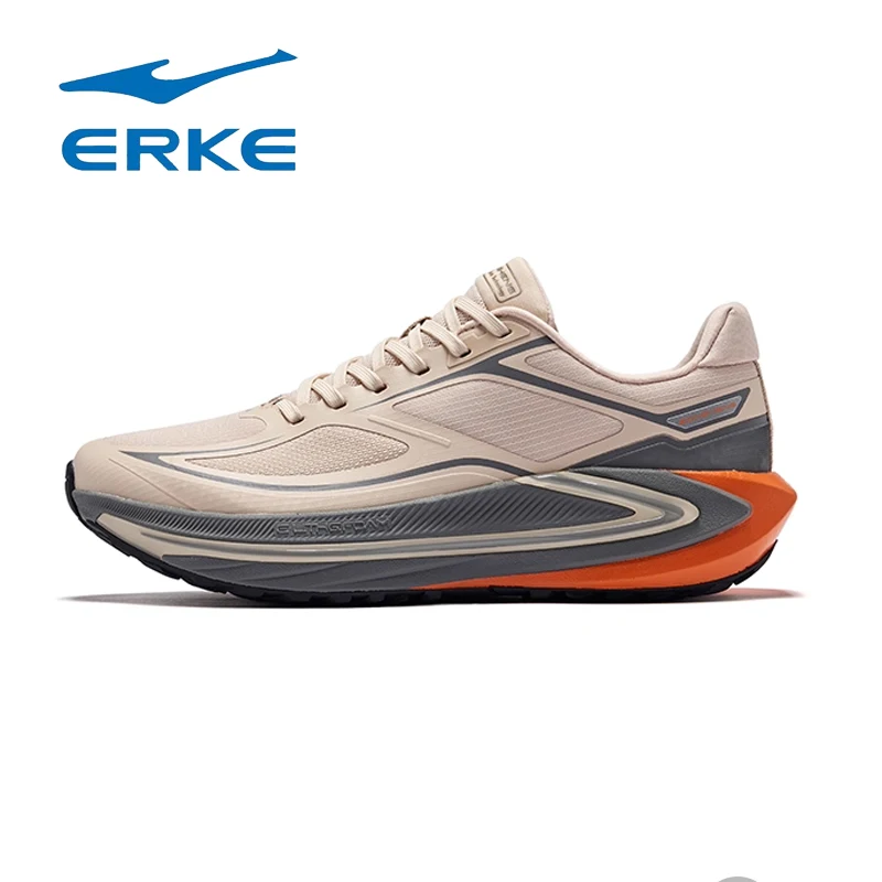 ERKE ZONGHENG3 Мужские кроссовки на противоскользящей мягкой подошве с дышащей сеткой на осень и зиму