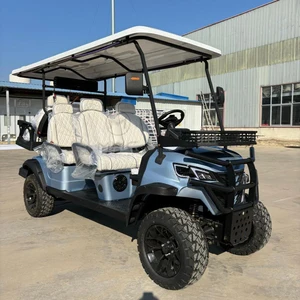 2025 تصميم جديد عالي الأداء مرفوع عربة جولف كهربائية على الطرق الوعرة فاخرة 4 ركاب نادي مركبة متعددة الاستخدامات 4 مقاعد عربة جولف أفضل 10 مبيعات لعربات الجولف المستعملة - رقم 2