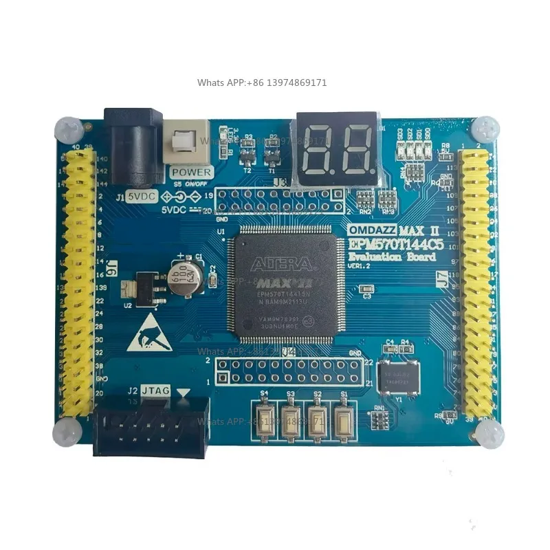 Carte de développement CPLD FPGA Altera MAXII EPM570, carte principale, carte d'apprentissage